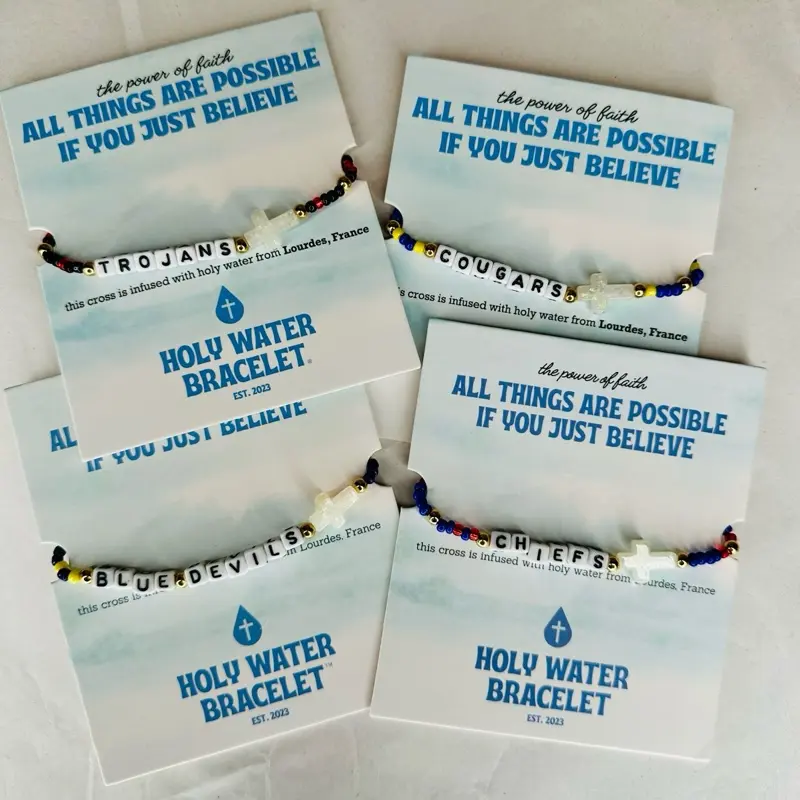 Holy Water Bracelets School Spirit