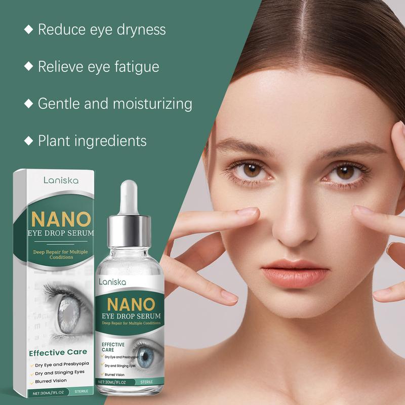 Laniska Comfort Eye Drops Nano Eye Drop Serum for Dryness Relief Gentle Moisturization Daily Care Product