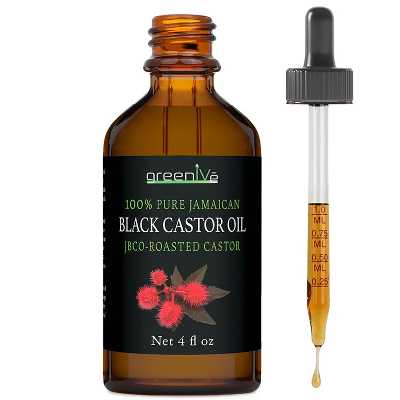 GreenIVe 100% Pure Jamaican Black Castor Oil (JBCO)