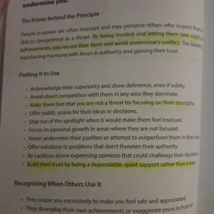 The 48 Laws of Power for Women fed up with male workplace dominance.