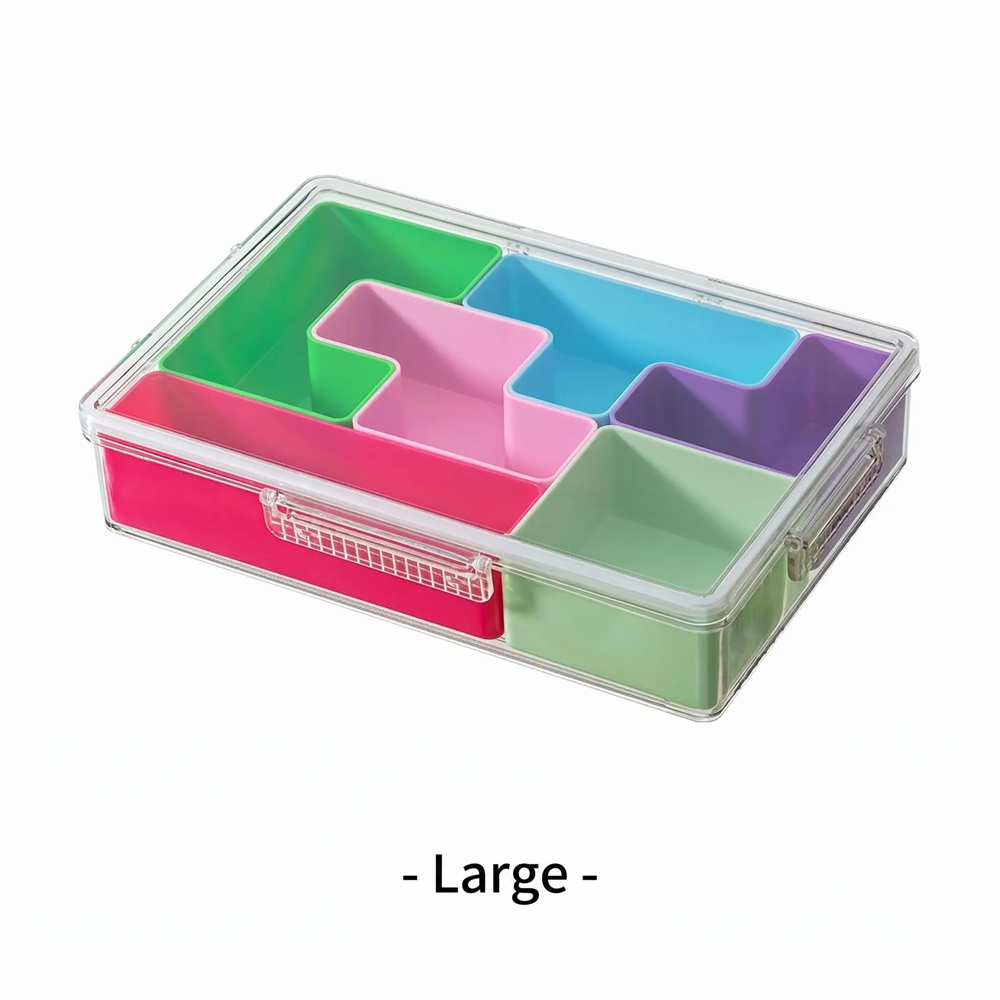 Eco-Friendly Tetris Storage Boxes | Large Capacity, Stackable & Combinable Organizer for All Your Clutter