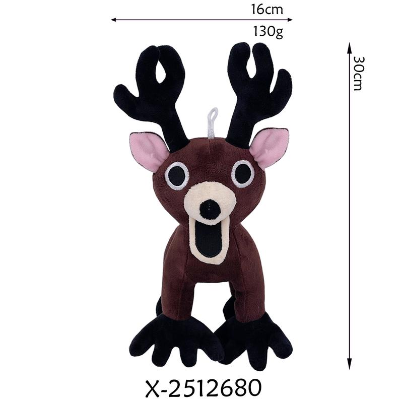 99 Nights Plush, 99 Nights Deer Monster Stuffed Animal 14.2 Inches, Halloween, Easter, Birthday Surprise Gifts for Boys, Girls, and Game Fans