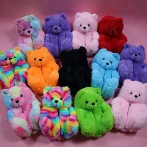 Holiday Teddy Slippers Holiday Teddy Slippers