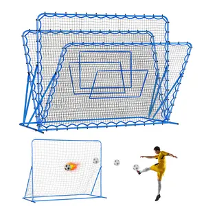 Winthai 8x6FT Dual-mode Soccer Goal & Rebounder Net,Premium Durability for Intense Shooting Training,Quick-Switch Angle Soccer Training for Control,Passing Practice,Easy Setup Soccer Gifts for Kids Teen Adult