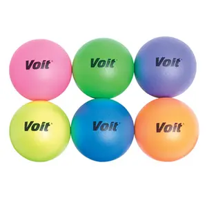 212 MAIN Neon Brights Tear-Proof Softi Tuff Foam Balls, 6.25 in., Pack of 6, Foam Ball