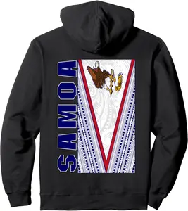 American Samoa Flag Hoodie Pullover Hoodie