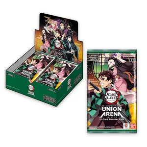 Bandai Namco Union Arena Demon Slayer Trading Card Game 12 Card Booster Pack English Version Official Collectible for Collectors Enthusiasts