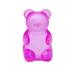 Translucent Gummy Bear Squishy – Sensory Play & Stress Relief for Desk & Travel