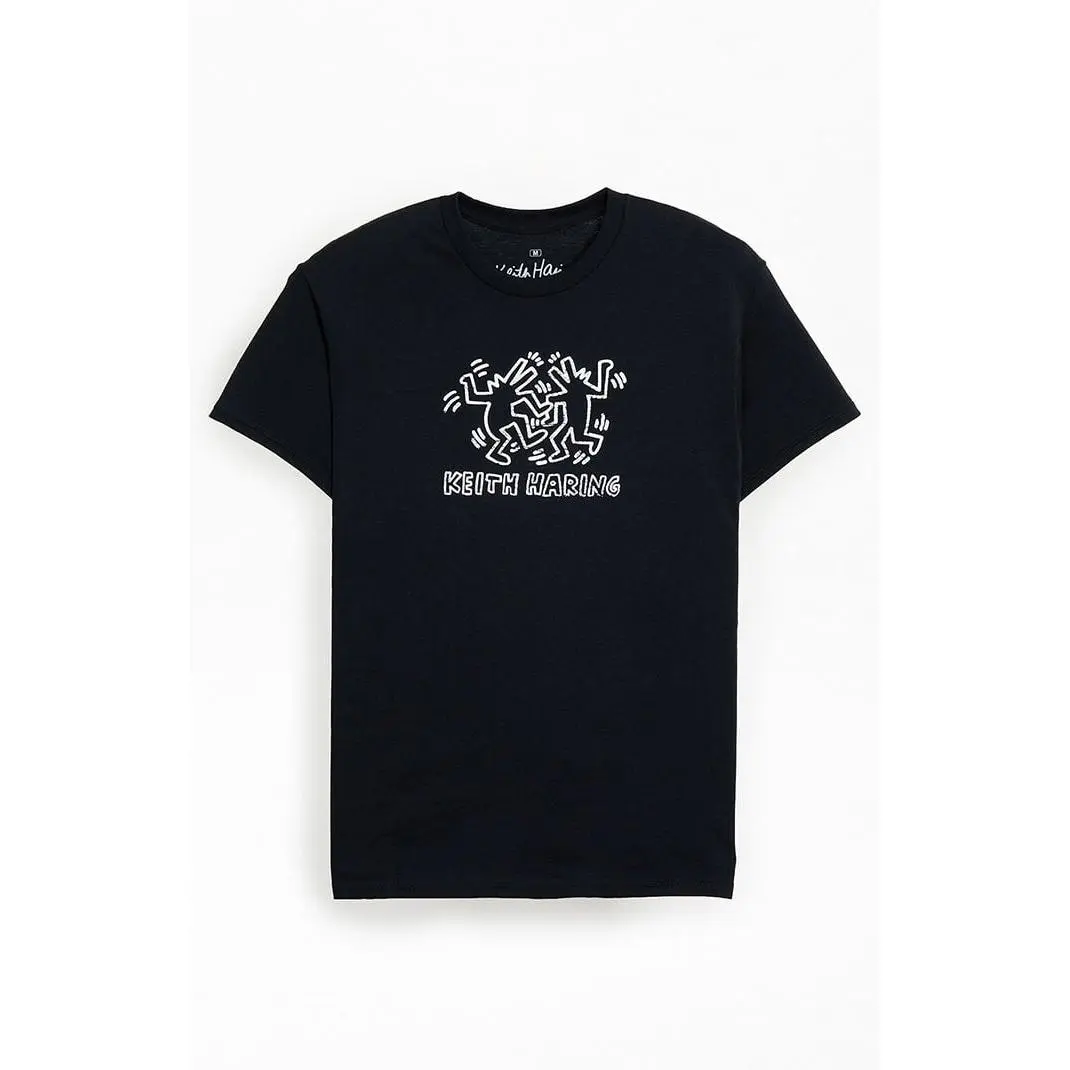 PacSun Men's Keith Haring Thin Lines T-Shirt - Multicolor