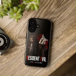 Leon Kennedy And Grace Ashcroft Tough Phone Case, For Fans Cases Gifts