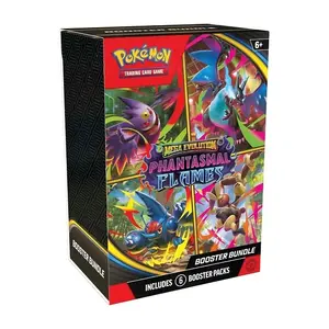 Pokemon Mega Evolution Phantasmal Flames Booster Bundle Trading Cards