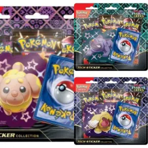 Pokemon Paldean Fates Tech Sticker Collection Blisters