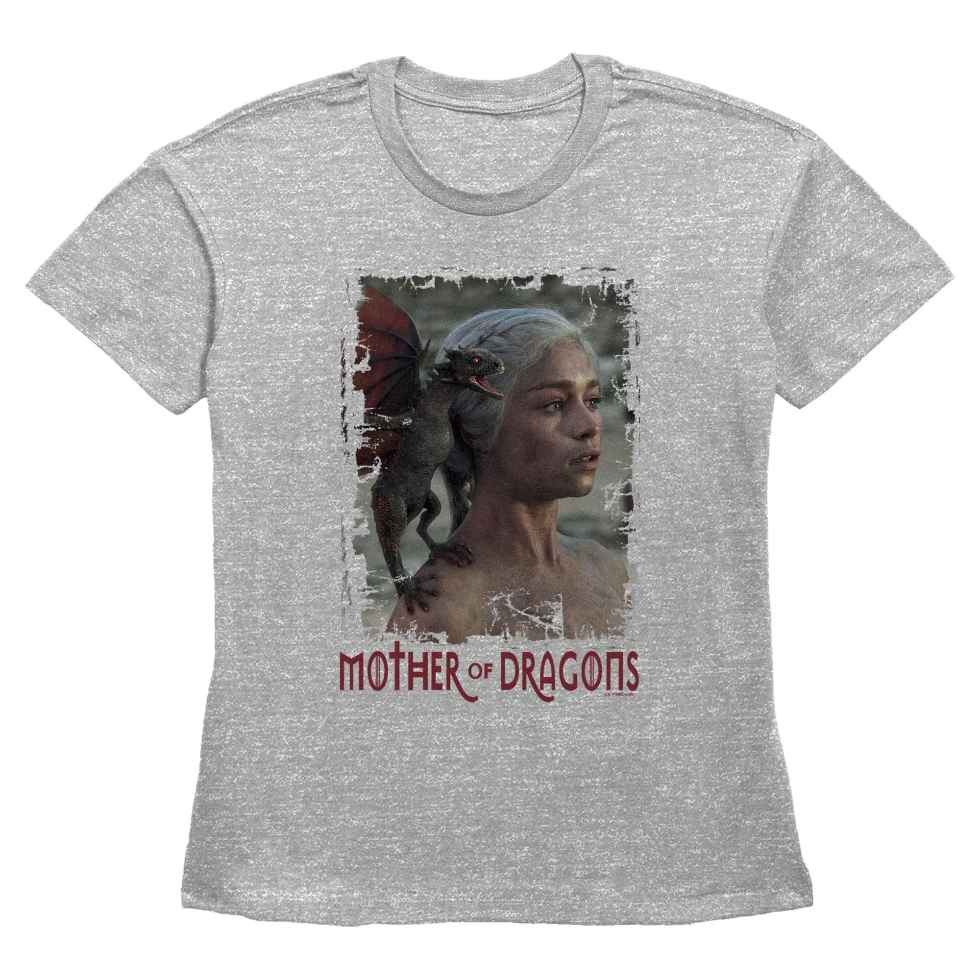 Womens Game of Thrones Daenerys Mother of Dragons Photo T Shirt