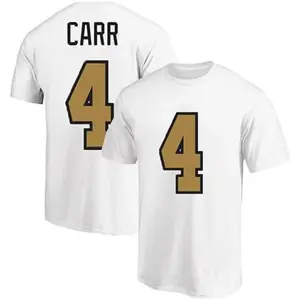 #4 New Orleans Football T-Shirt Cotton Jersey Men's Adult