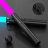 2-in-1 Double Edged Lightsaber, Toys more suitable for Kids 15 RGB Color Changing LED Lightsaber, USB Rechargeable Toy Lightsaber for Party, Christmas Gifts Multifunction