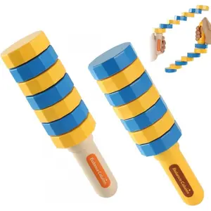 Woon Balance Challenge Set, Multicolor Handheld Woon Balancers for Focus, Balance Toys for Kids and Adult, Fidget Games Gift for Holiday, Party and Classroom 3d toy read kid birthday gift cartoon scrap food-grade silicone christmas projector light active