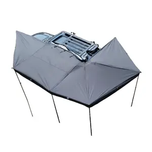 270 Awning Plus | Extra Large Car Awning for Full Size SUV, Pickup & Off-Road Vehicles, Fits Roof Racks & Crossbars, Spacious Shade, Waterproof UV Protection, Easy Setup for Camping