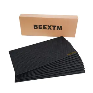 Bee Hive Foundations Sheets Waxed Coated Comb 9" Heavy 10 Pcs Honey DEEP Brood Beehive Plastic Black