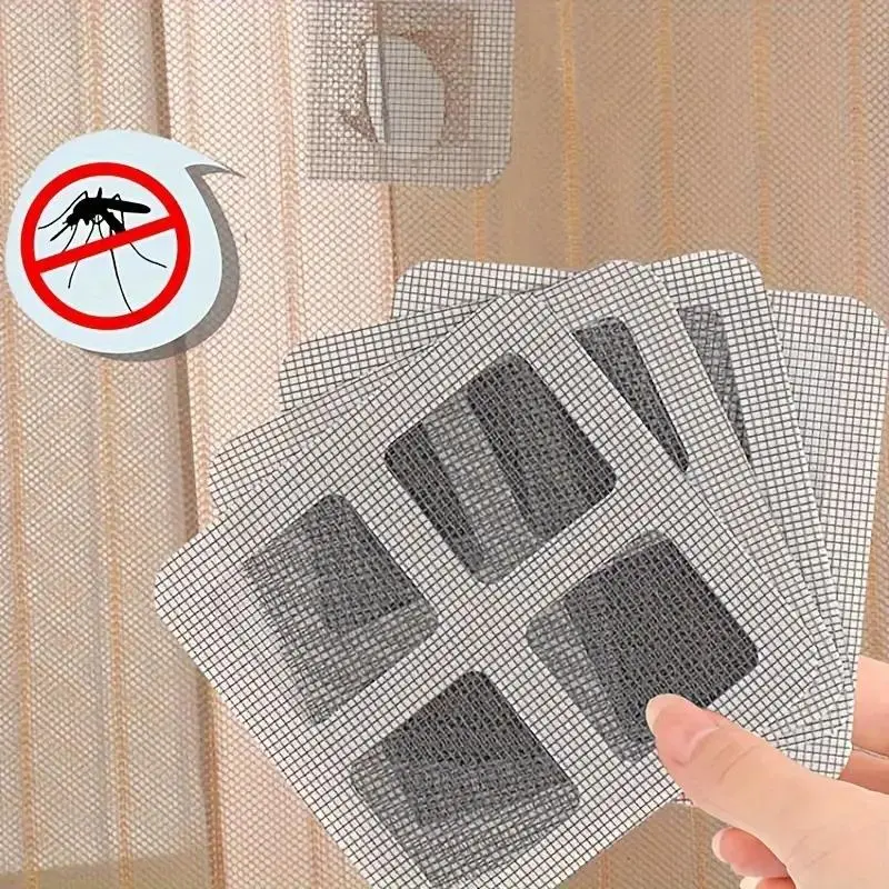 Window Screen Repair Sticker, Self Adhesive Window Screen Repair Tape, Cuttable Window Screen Repair Patch, Mosquito Home Accessories, Seal