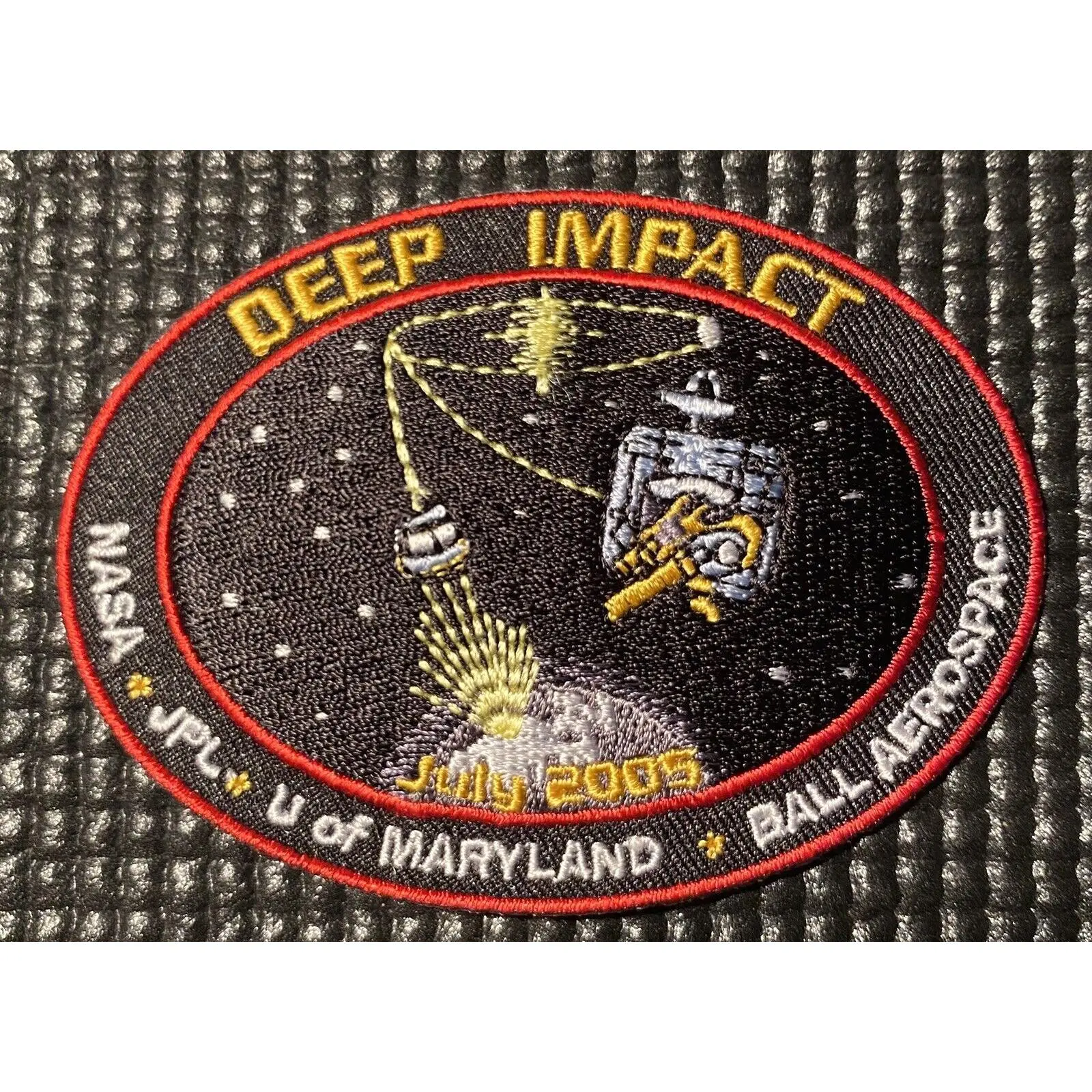Fonc Impact - Nasa Jpl Mission - Satellite Espace Patch - 8.9cm