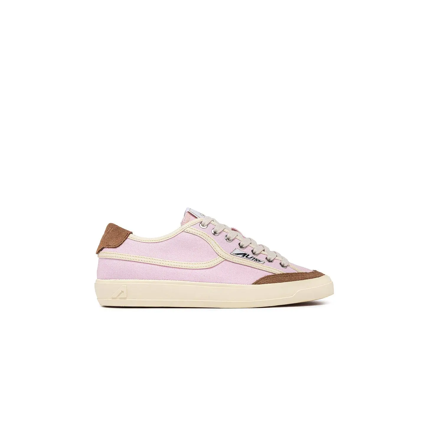 Autry Windscape Low Sneaker in Canvas Bicolor & Suede Fairy Tale & Rutabaga