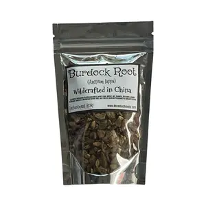 Reiki Charged Burdock Root Wildcrafted in China Loose Leaf Dried 2 oz bag Small Sample DIY Decor