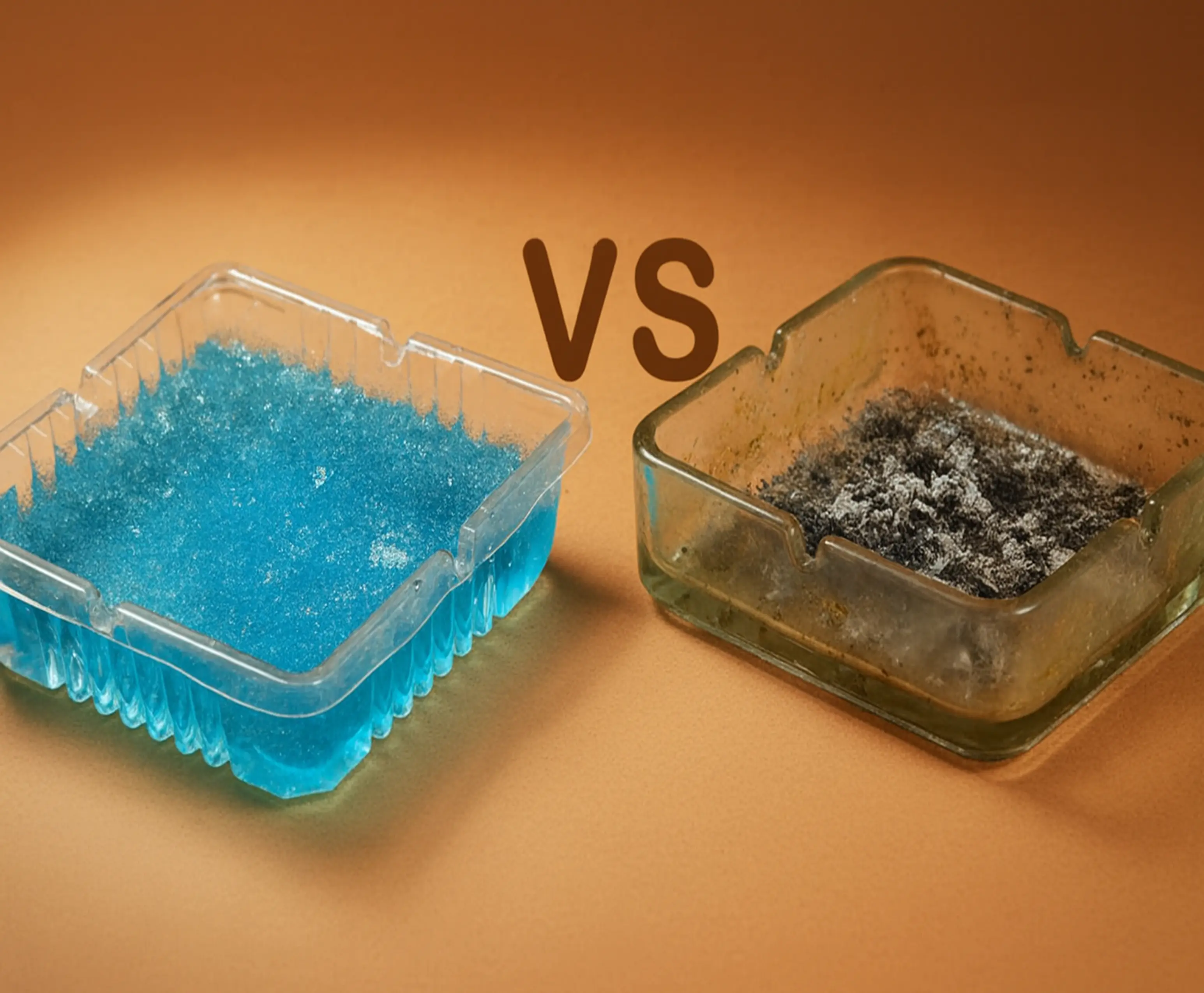 15 sets Odor-Locking Magic Ashtray Gel Sand Disposable Ashtray Sand with Gel technology