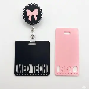 Custom Bow Badge Buddy & Reel Set