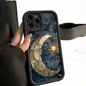 Phone Case - The High Bamboo Black Shell Pattern Print Is Suitable for Iphone Including 11, 12, 13, 14, 15, Pro, Plus, Pro Max, 7 Plus, 8 Plus, XS Max, XR, And Various Pro Max Versions