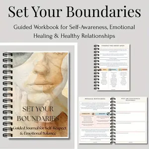 Guided Workbook for Self-Discovery, Emotional Recovery, Self-Assurance & Positive Relationships, Mental Wellness, Personal Development