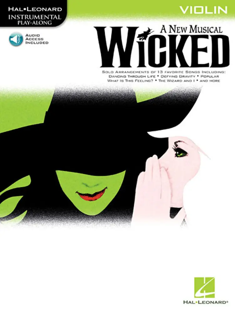 USED Book - Wicked Violin Play-Along Pack Book/Online Audio [With CD] (Paperback) - english