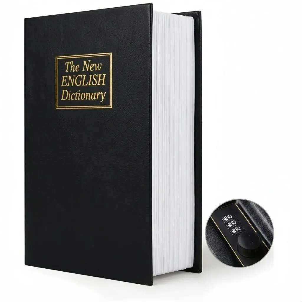 Diversion Book Safe Dictionary Secret Box Combination Lock Diversion Book Safe Dictionary Secret Box Combination Lock