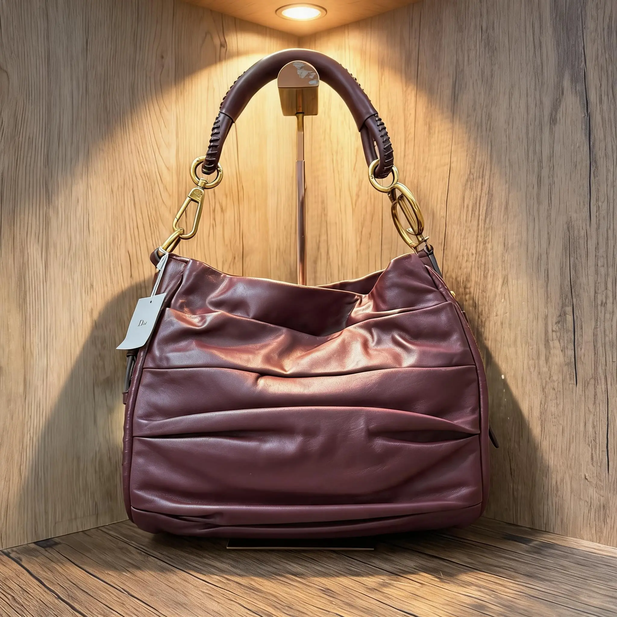 Pre-owned Dior Lambskin Shoulder Bag C0716644518