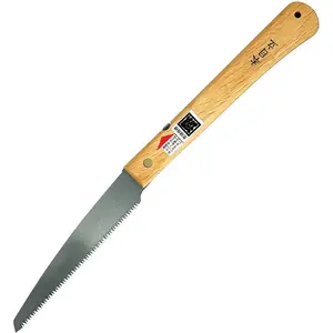 Kakugen IBARAME Folding Saw 7 Inch Stainless Blade Wood Handle