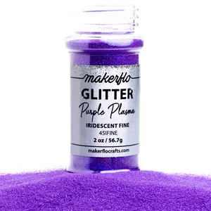 Purple Plasma  Fine glitter