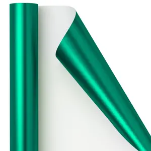 30" x 10' Wrapping Paper | Matte Green festive gift-wrapping needs solid colored wrapping paper