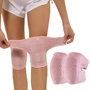 BreathableAdjustableDanceKneePadsThickenedSpongeKneePadsforWomenandGirlsYogaDanceKneePadsSafetyKneePads