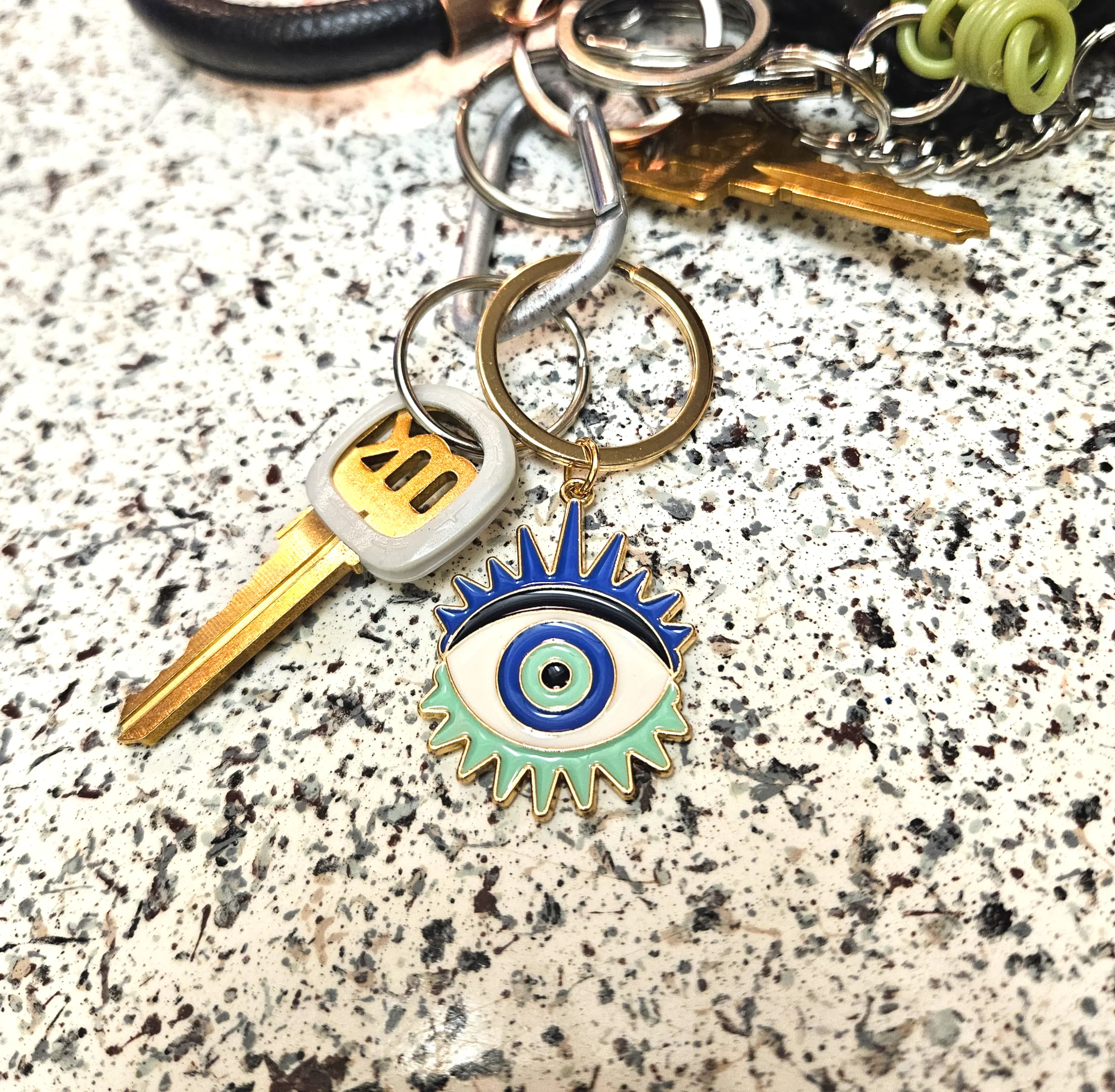 Evil Eye Protection Keyring