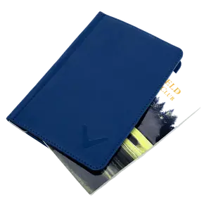Callaway Golf Bifold Leather Scorecard Holder in Navy