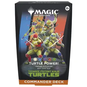 Teenage Mutant Ninja Turtles Commander Deck - Turtle Power! - Commander: Teenage Mutant Ninja Turtles