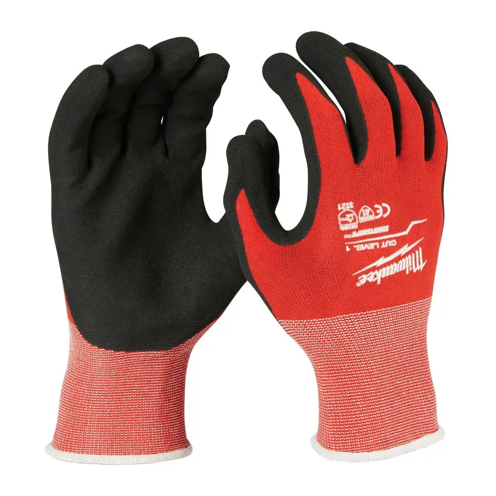 Milwaukee 48-22-8902B 12PK Cut 1 Dipped Gloves – L