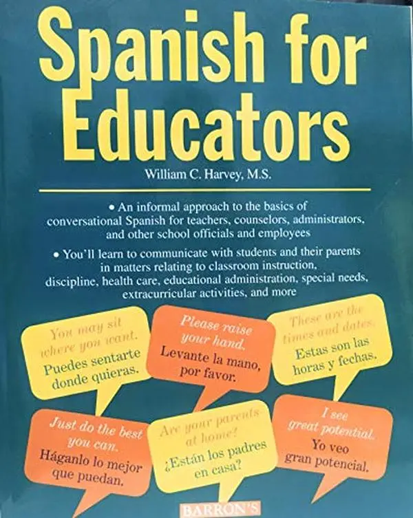 USED-Spanish for Educators (English and Spanish Edition) by William C. Harvey (Paperback)