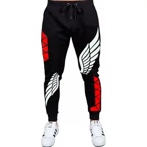 Angelica Free Fire Sweatpants, Unique Design For Gamer Fans Gift Red Graphic Print