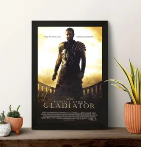 Gladiator Movie Poster (2000), Russell Crowe Wall Art, High Quality Film Print, Canvas or Photo Digital Download, Multi Size