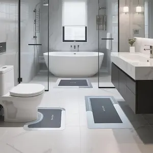 Non-Slip Quick Dry Bath Mat – Absorbent & Stain-Resistant Shower Rug
