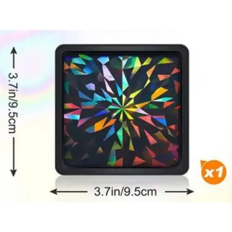 Square Holographic Resin Coaster Mold Set