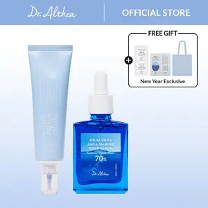 [Dr.Althea Official] Aqua Deep Hydration Duo - Instant Hydration with Hyaluronic Acid, Moisture Barrier & Soothing Care