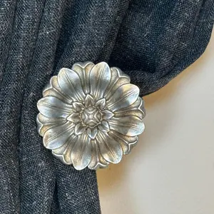 Vintage Curtain Tiebacks Set of 2 Wall Mounted with Screws for Living Room Bedroom Decorative