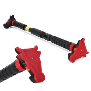 Door Frame Pull-Up Bar Pull-Up Bar Upper Body Exercise Adjustable Portable Training Pull-Up Bar No Screws Required - Adjustable Width Locking Mechanism stable fitness table body building power twister bar strength training elbow support ab barbell bar