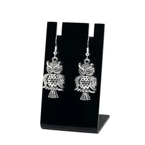 Detailed Owl Earrings - Fashion Accessory